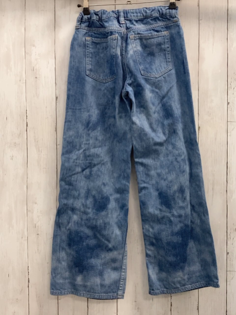 H&M  Hose  Gr. 146  blau Jeans Gummizugbund 