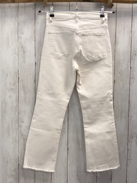 Mango Hose  Gr. 152  weiß Fraunsensaum 