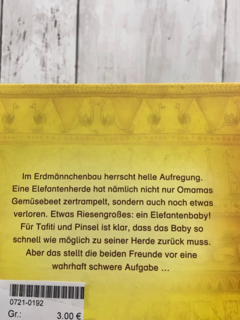  Buch Tafiti und das Riesenbaby 