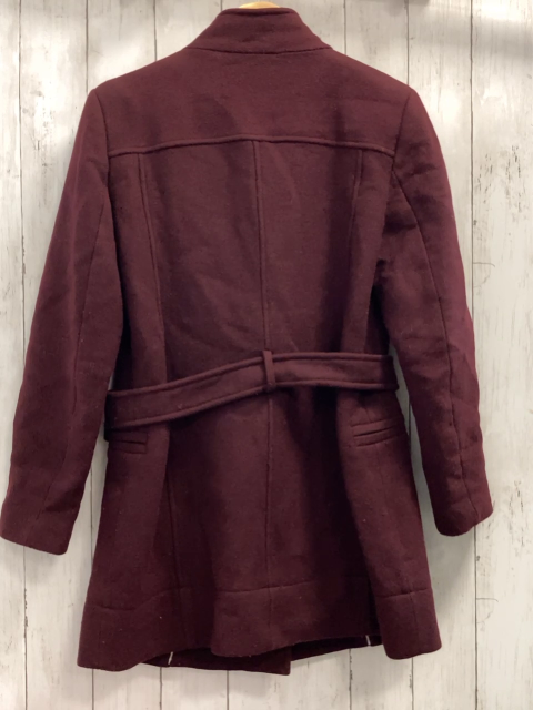 Mango  Mantel Gr. S  weinrot 