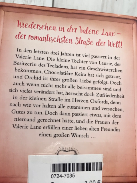   Taschenbuch Die kleine Straße der großen Herzen 