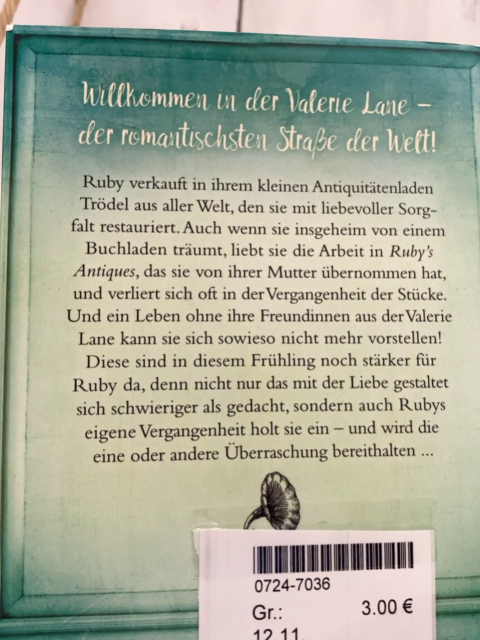   Taschenbuch Der zauberhafte Trödelladen