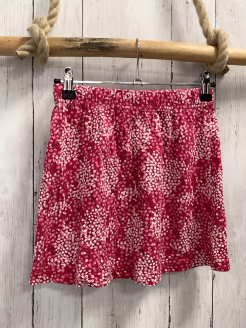 Tom Tailor  Rock Gr. 122  rot rosa weiße Blumen 