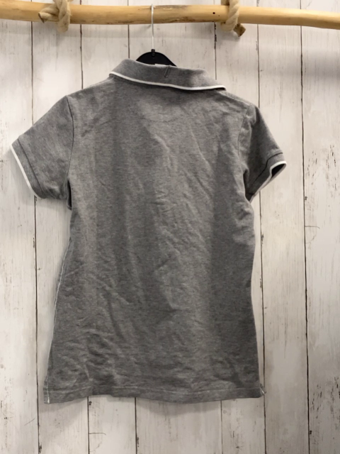 Felx Bühler  T-Shirt  Gr. 158/164  grau Polokragen weißer Bund Schrit 