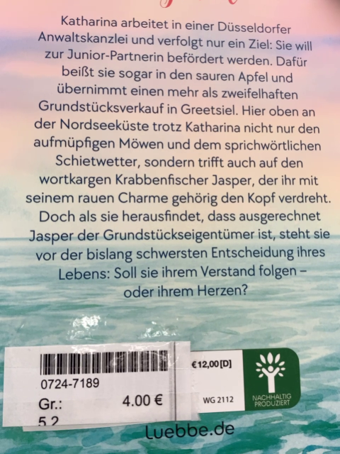  Taschenbuch Strandträume in Greetsiel