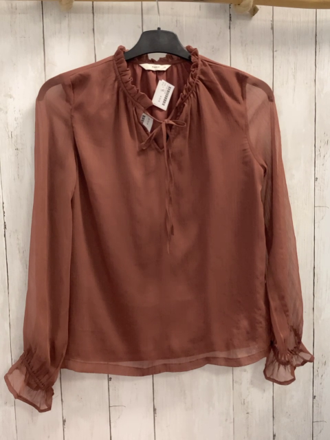   Bluse  Gr. 152  rostrot