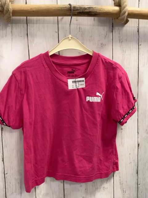 Puma  T-Shirt  Gr. 140  pink weiße Schrift 