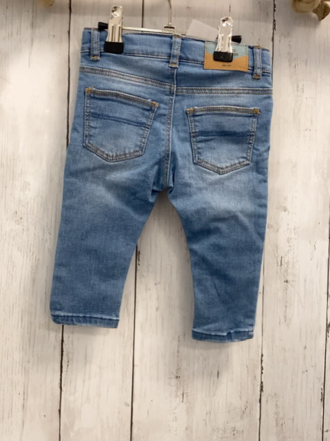 Zara  Jeggings  Gr. 74  blau Jeans Bund verstellbar  