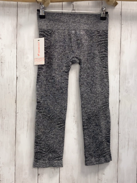 neu  Sportleggings  Gr. 146/152  grau hellgrau meliert 
