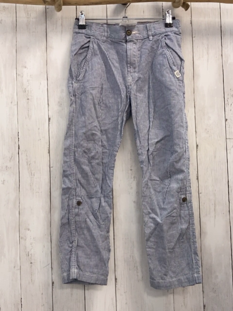 H&M  Hose  Gr. 134  hellblau weiße Streifen 