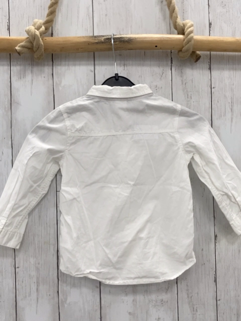 H&M  Hemd  Gr. 92  weiß 