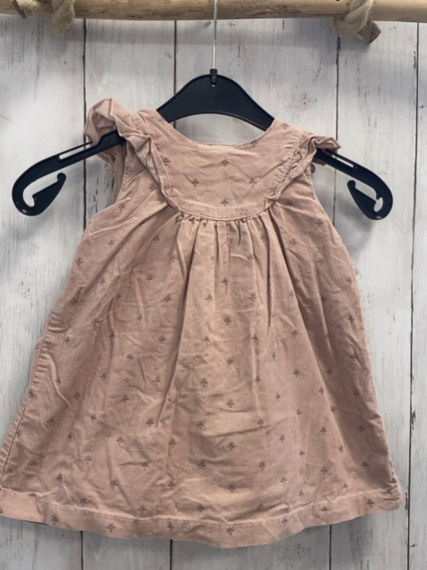 Zara  Kled  Gr. 86  altrosa Kord Blumen Rüschen 