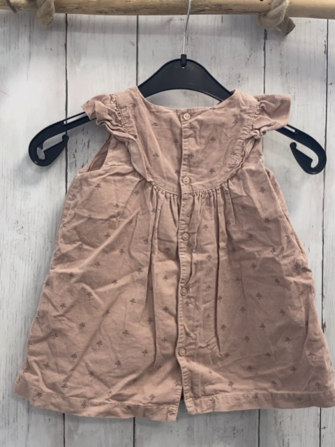 Zara  Kled  Gr. 86  altrosa Kord Blumen Rüschen 
