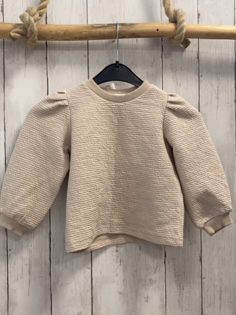 reserved Pullover Gr. 92  beige Struktur