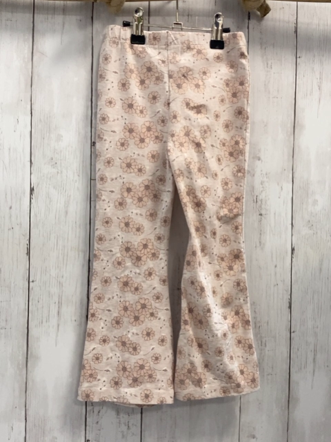 Dirkje  Leggings  Gr. 98  hellgrau Blumen 