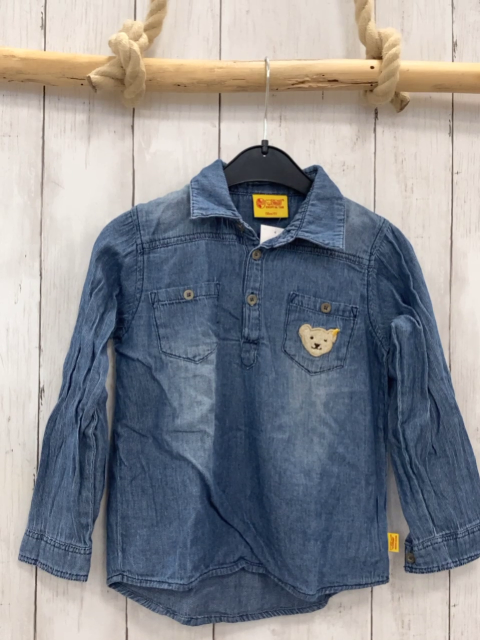 Steiff  Hemd  Gr. 110  blau 