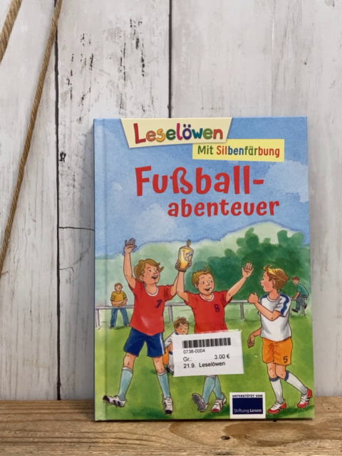 Leselöwen  Buch Fußballabenteuer 