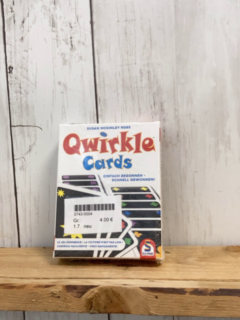 neu  Kartenspiel  Qwirkle Cards 
