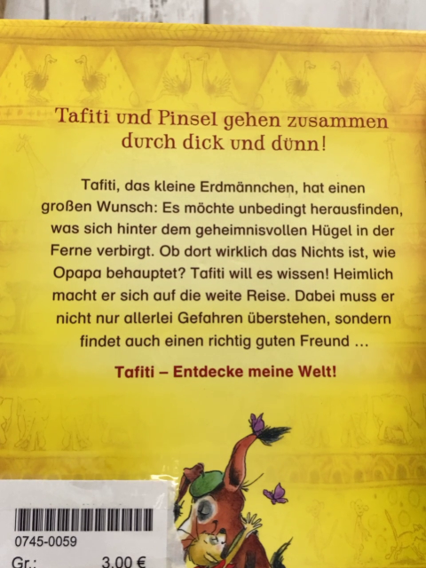  Buch Tafiti und die Reise ans Ende der Wet