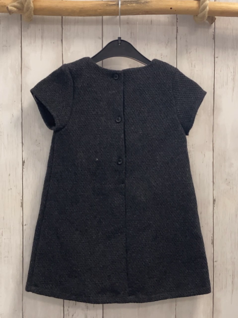 Name it  Kleid  Gr. 104  grau Struktur 