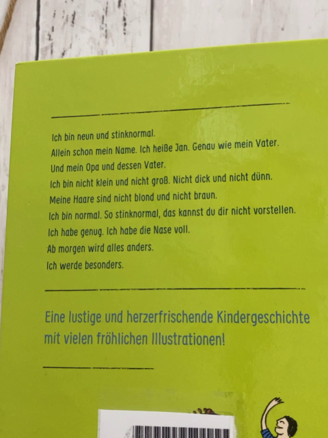  Buch Ich bin Jan und stinknormal 