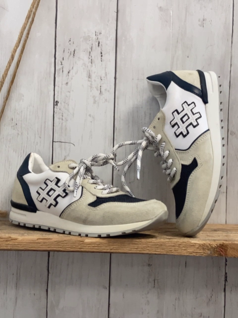 Hip Shoe Style Schuhe  Gr. 35  beige dunkelgrau 