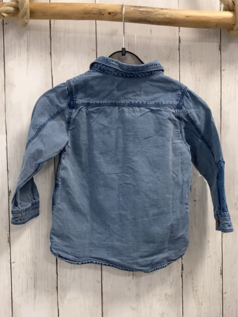 Zara  Hemd  Gr. 98  blau Jeans 