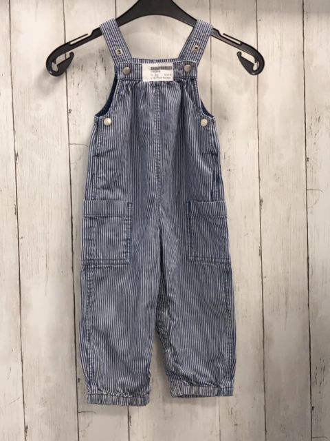 Petit Bateau  Latzhose  Gr. 80  blau weiße Streifen 