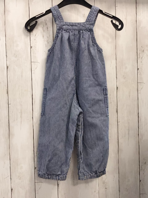 Petit Bateau  Latzhose  Gr. 80  blau weiße Streifen 