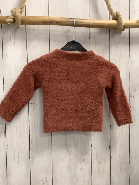 Noppies  Plüschjacke  Gr. 74  rost 