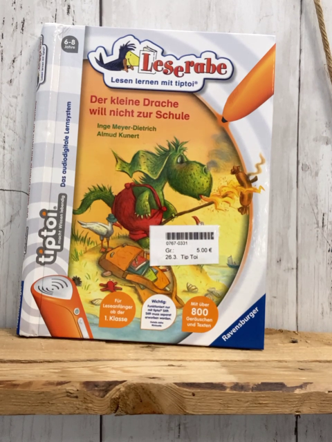 Tip Toi  Buch Leserabe Der kleine Drache will nicht zur Schule 