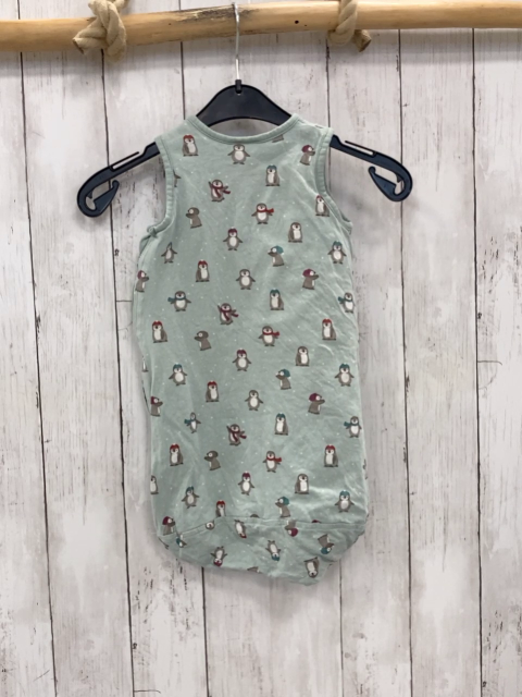 H&M  Schlafsack Gr. 50/56  mint weiße Punkte Pinguine 