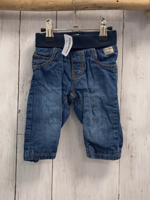 Mexx  Hose  Gr. 62  blau Jeans gefüttert 