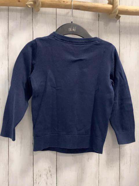   Pullover  Gr. 116  blau Strick Dino 