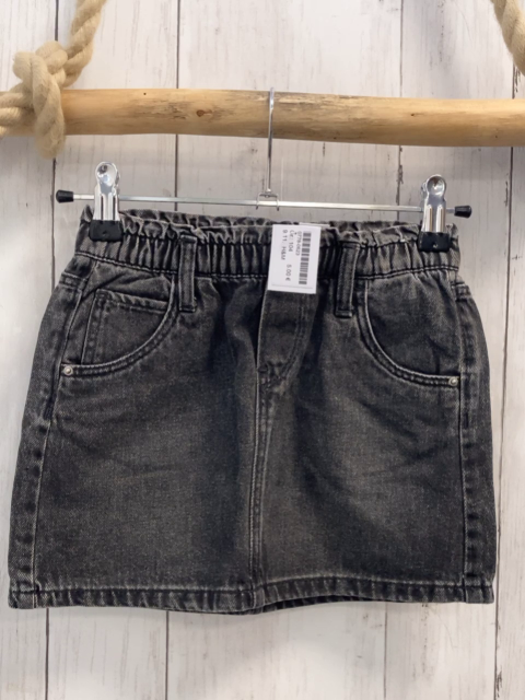 H&M Rock Gr. 104  grau Jeans