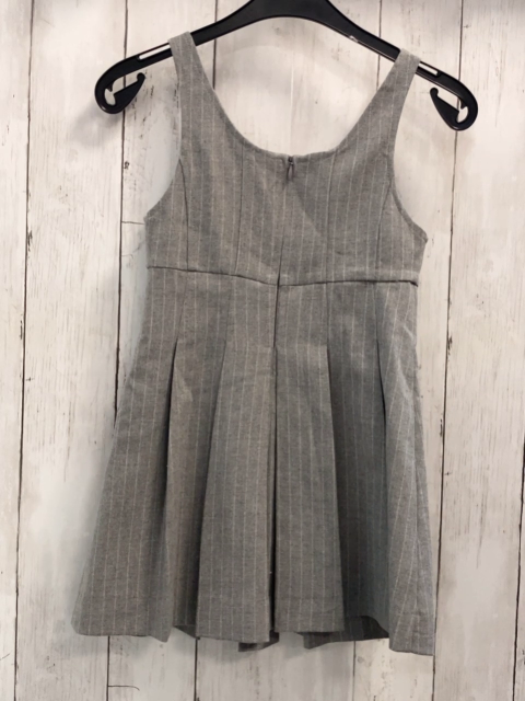zara Kleid Gr. 116  grau Streifen