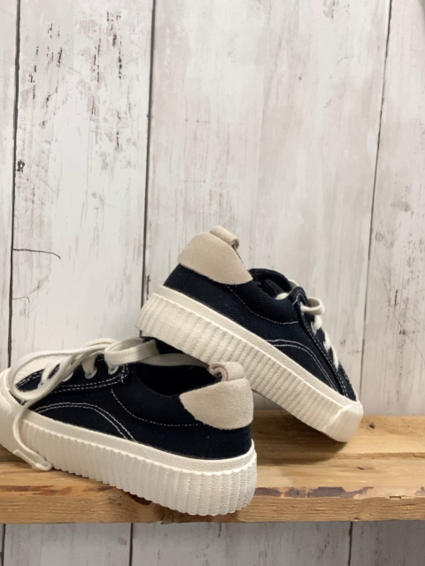 neu Zara  Leinenschuhe  Gr. 28  schwarz creme NP25,95 € 