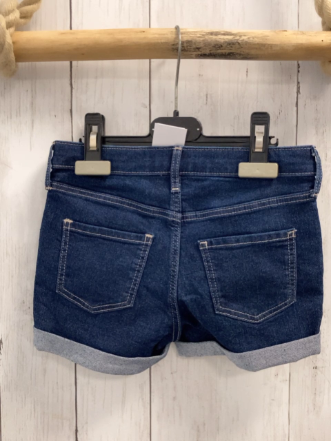 H&M  Shorts  Gr. 116  blau Jeans Umschlag Bund verstellbar 