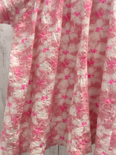 Zara  Sommerbluse  Gr. 110  rosa weiße Blumen 