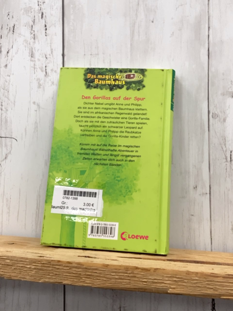das magische Baumhaus Buch Den Gorillas auf der Spur