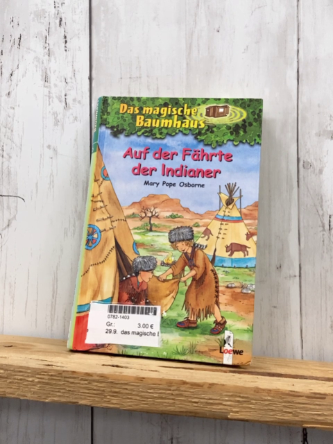 das magische Baumhaus Buch Auf der Fährte der Indianer