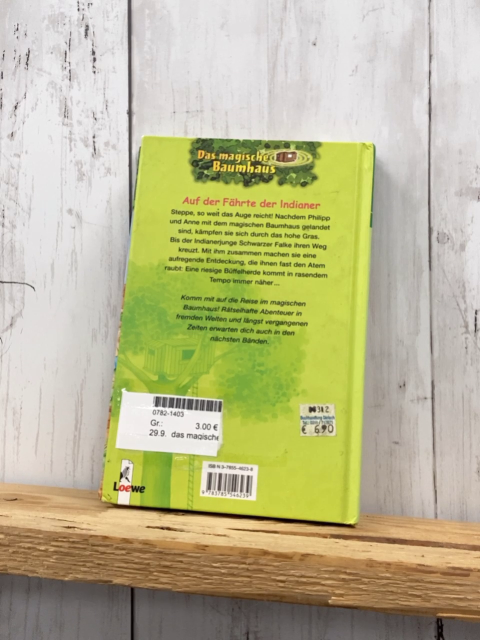 das magische Baumhaus Buch Auf der Fährte der Indianer