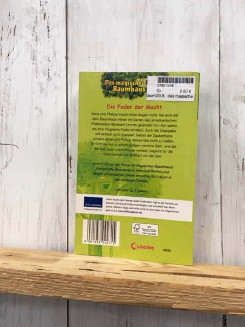 das magische Baumhaus T-Buch Die Feder der Macht