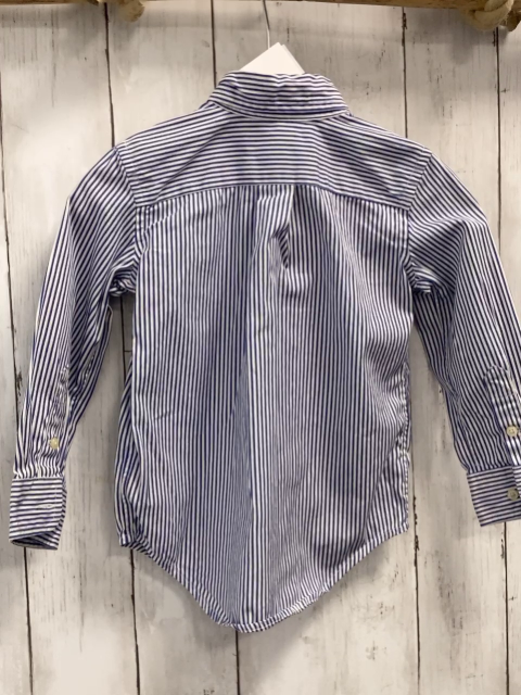 Ralph Lauren  Hemd  Gr. 92  blau weiße Streifen