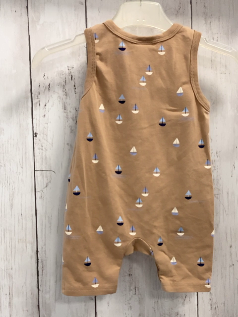 Alana  Jumpsuit  Gr. 56  sand Segelboote 