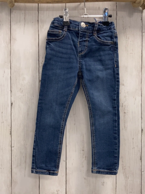 Zara  Hose  Gr. 98  blau Jeans Bund verstellbar 