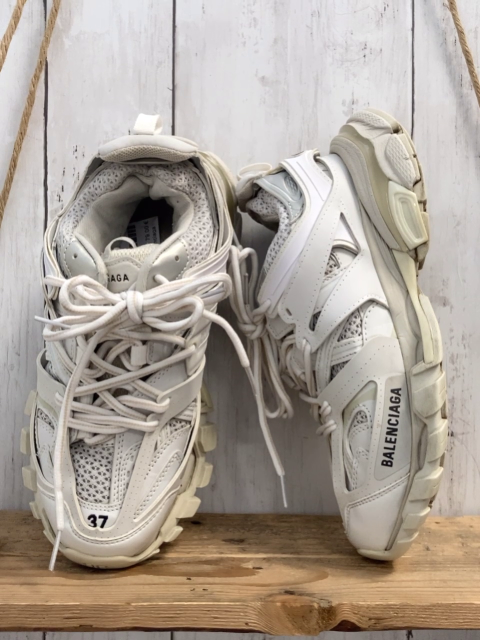 Balenciaga  Schuhe  Gr. 37  weiß creme Sohle (minimale Gebrauchsspuren)