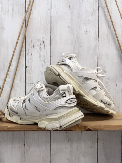 Balenciaga  Schuhe  Gr. 37  weiß creme Sohle (minimale Gebrauchsspuren)