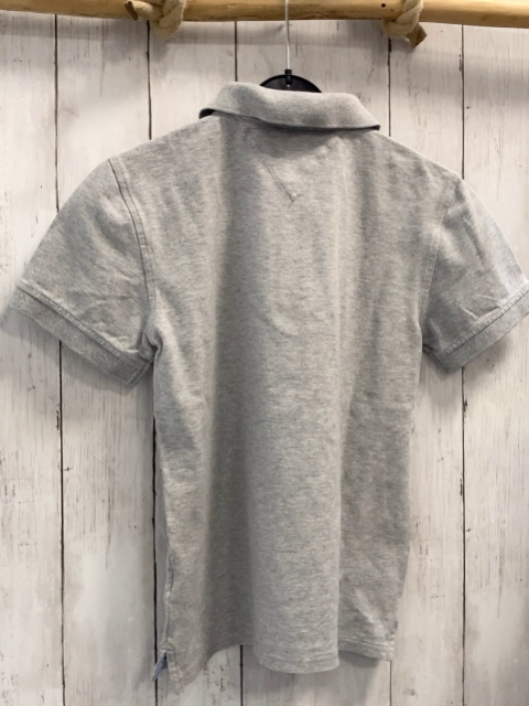 Tommy Hilfiger  T-Shirt  Gr. 152  hellgrau Polokragen 