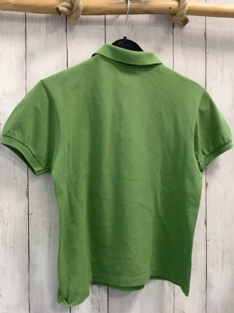 Lacoste  T-Shirt  Gr. 146  grün Polokragen 